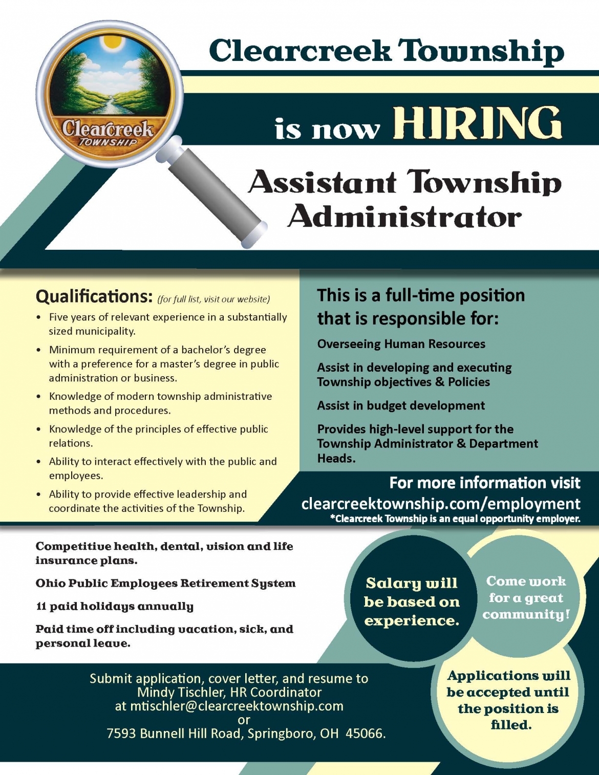 Hiring poster